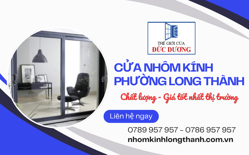 Cửa nhôm kính phường Long Thành